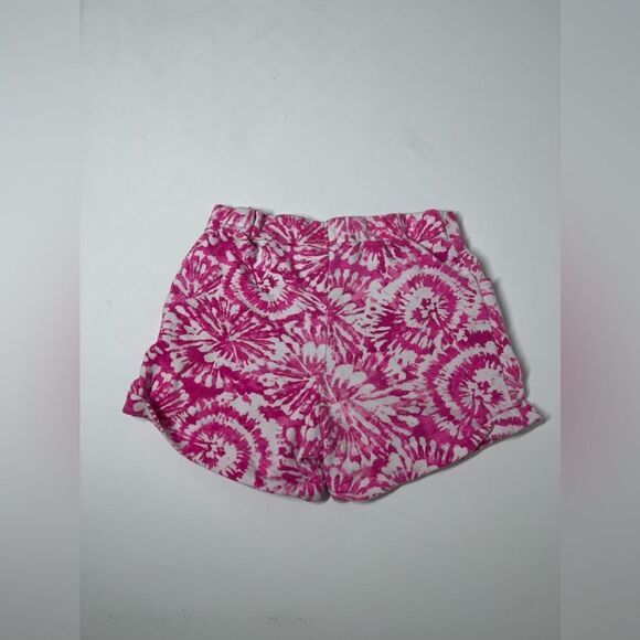 Tommy Bahama Girls 10/12 L Pink Tie Dye Boho Summer Shorts - Picture 2 of 10